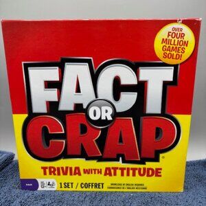 Spin master Fact Or Crap Trivia Game
